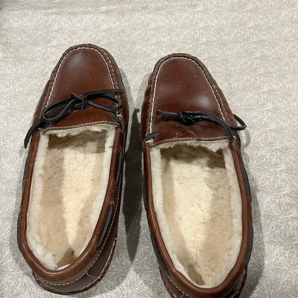 Brown Leather Loafers